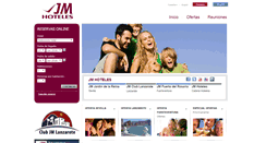 Desktop Screenshot of jmhoteles.com